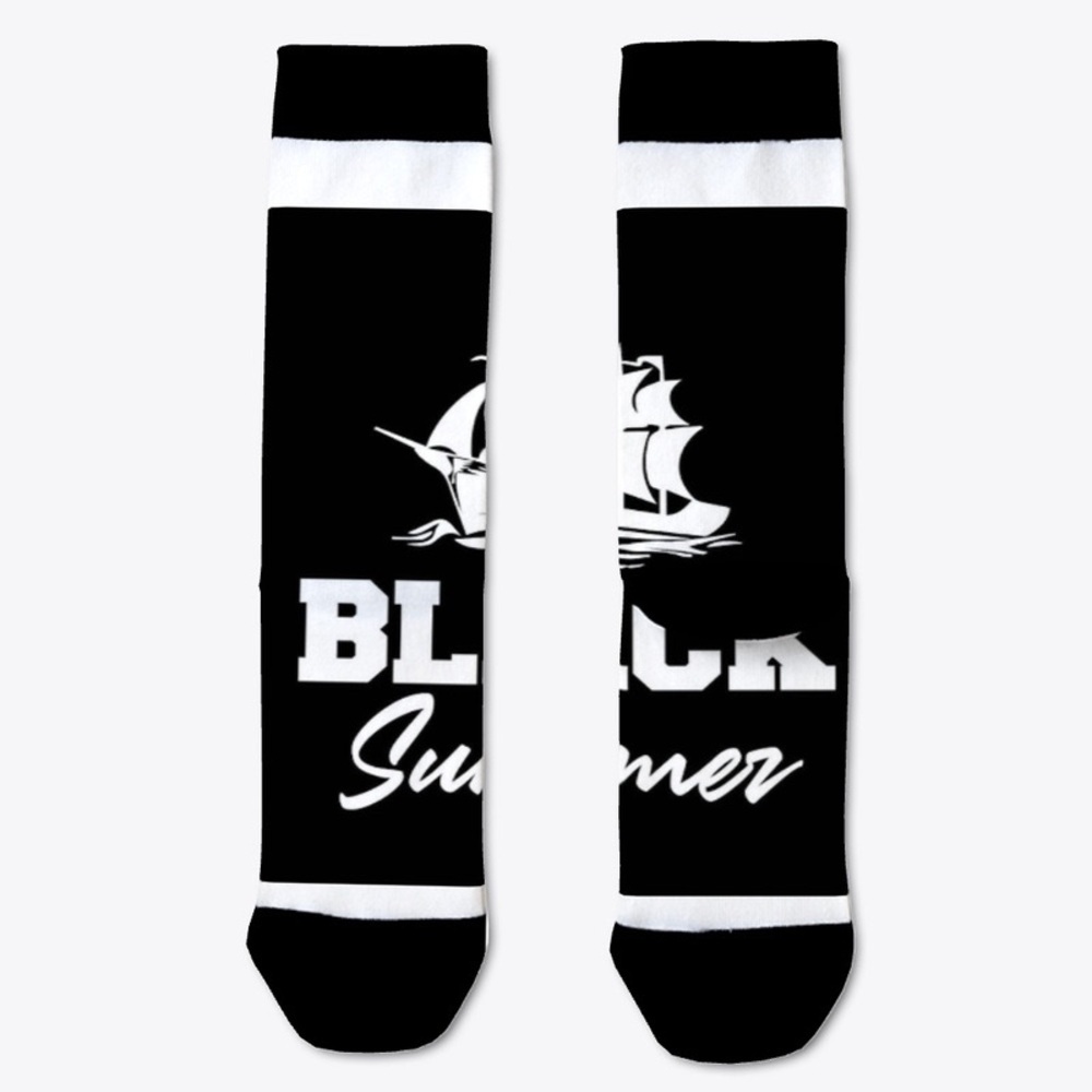 Black Summer Classic socks